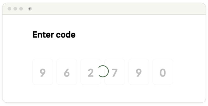 enter code